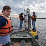 Nate Dugener defends thesis on annual dynamics of lake hypoxia